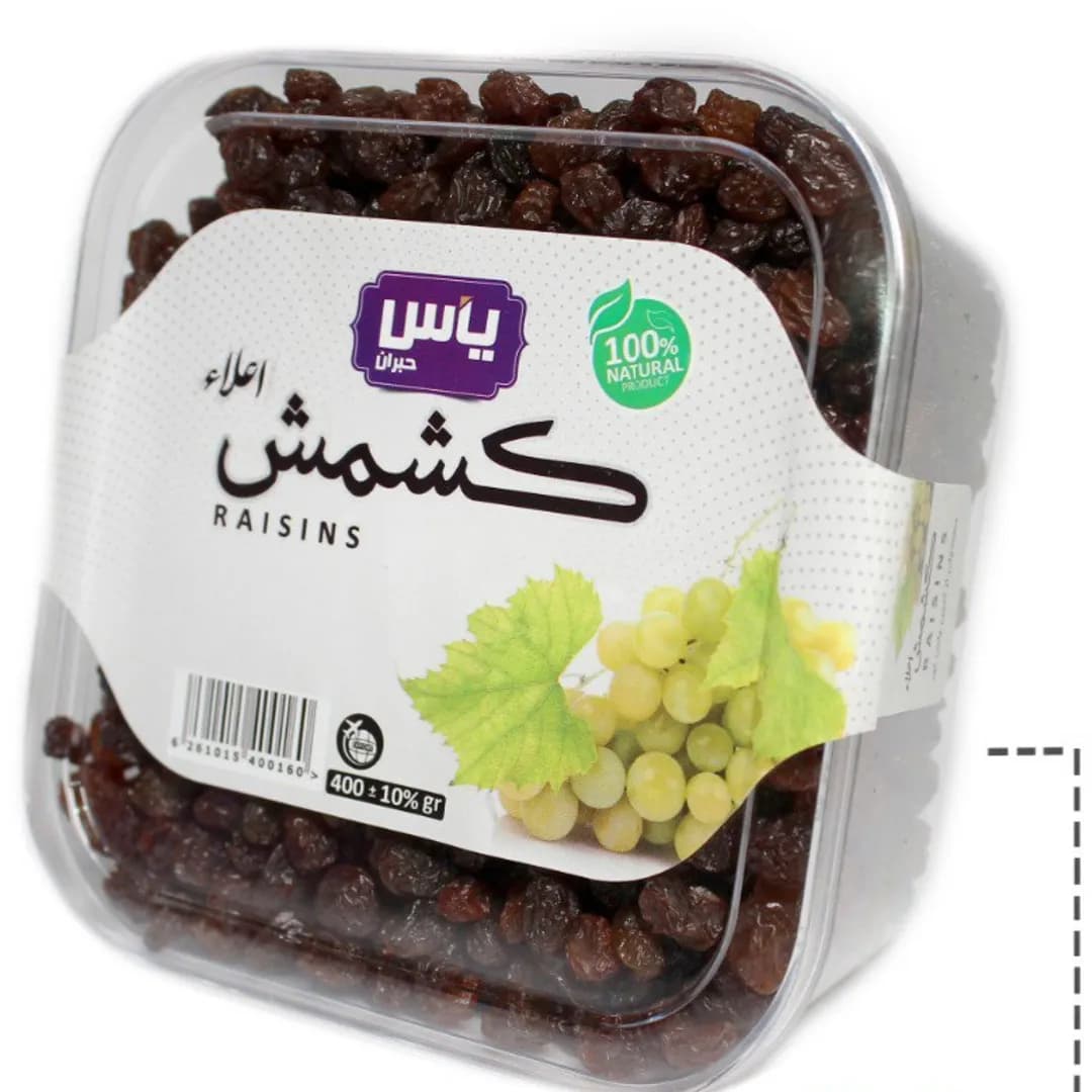کشمش پلویی یاس محصول